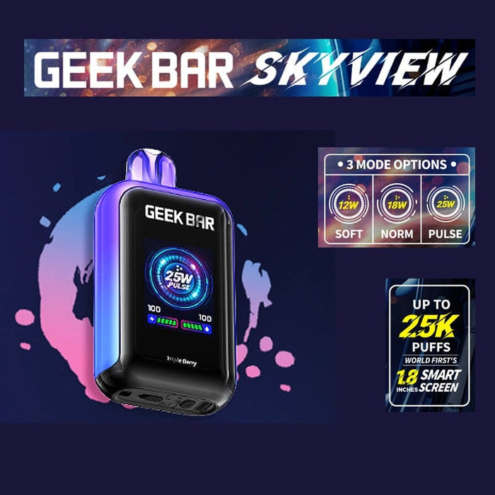 Geek Bar Skyview 25K Disposable Vape (5%, 25000 Puffs)