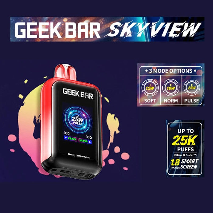 Geek Bar Skyview 25K Disposable Vape (5%, 25000 Puffs)