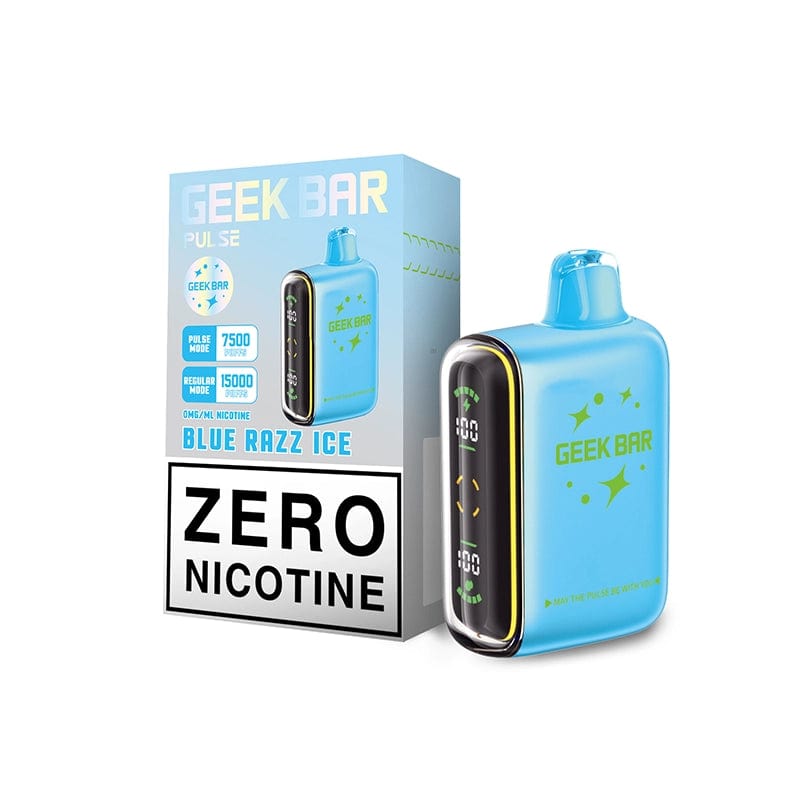 Geek Bar Pulse Zero Nicotine Disposable Vape (0%, 15000 Puffs)