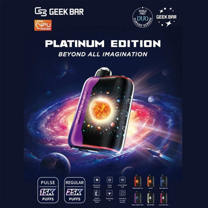 Geek Bar Pulse X 25000 Platinum Edition