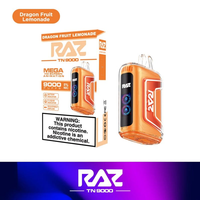 RAZ TN9000 Disposable Vape (5%, 9000 Puffs)