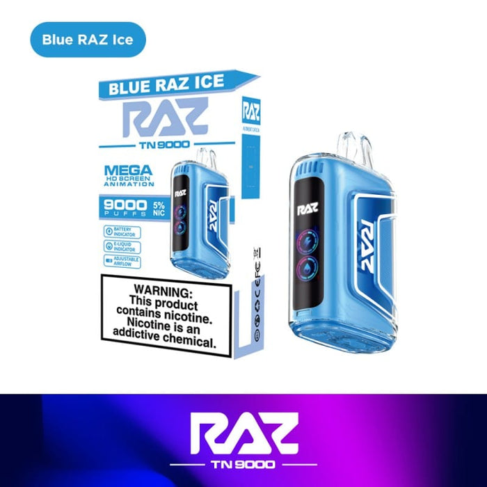 RAZ TN9000 Disposable Vape (5%, 9000 Puffs)