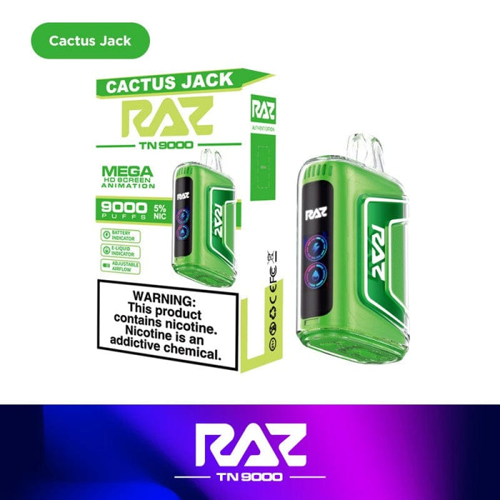 RAZ TN9000 Disposable Vape (5%, 9000 Puffs)