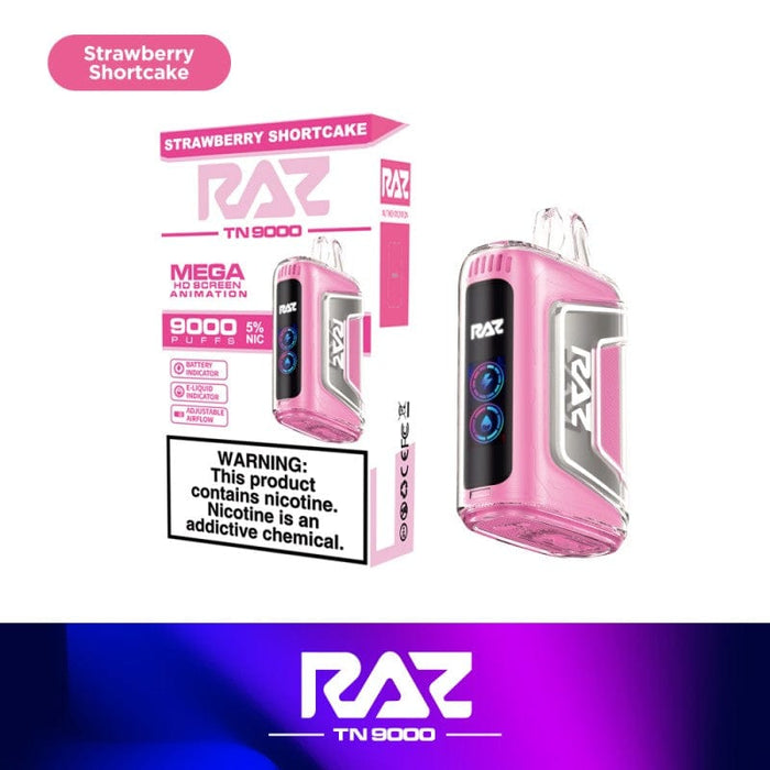 RAZ TN9000 Disposable Vape (5%, 9000 Puffs)