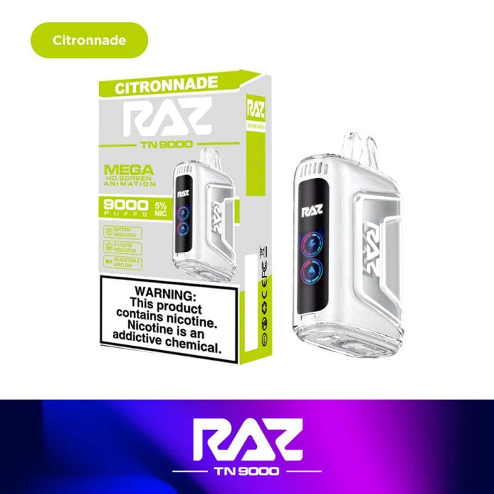 RAZ TN9000 Disposable Vape (5%, 9000 Puffs)