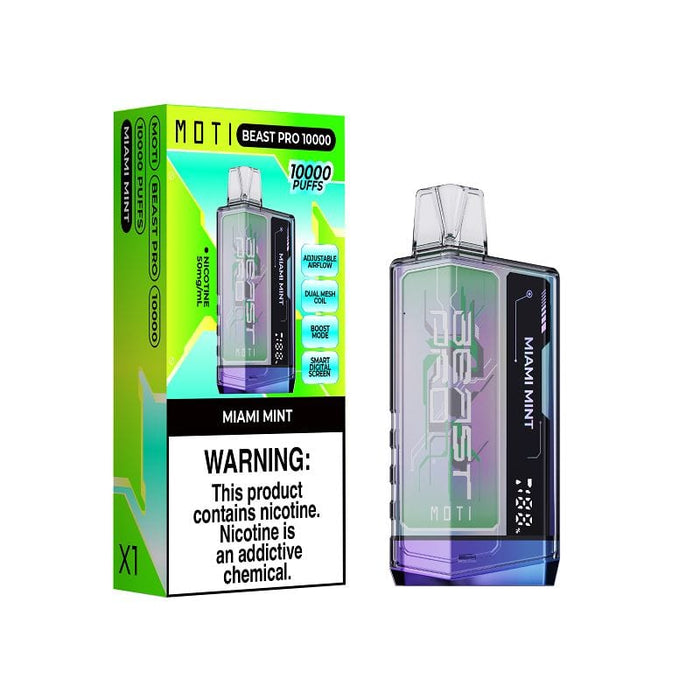 MOTI Beast Pro Disposable Vape (5%, 10000 Puffs)