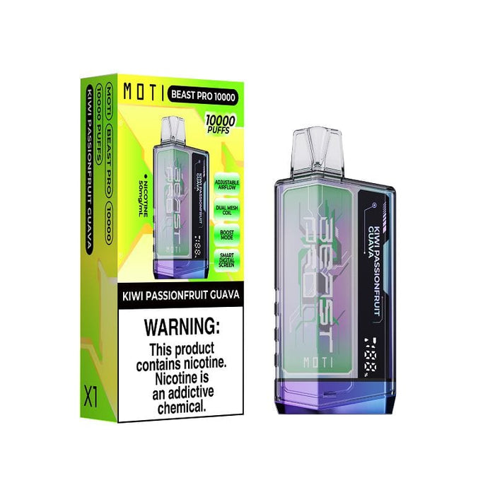 MOTI Beast Pro Disposable Vape (5%, 10000 Puffs)