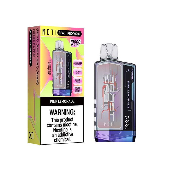 MOTI Beast Pro Disposable Vape (5%, 10000 Puffs)