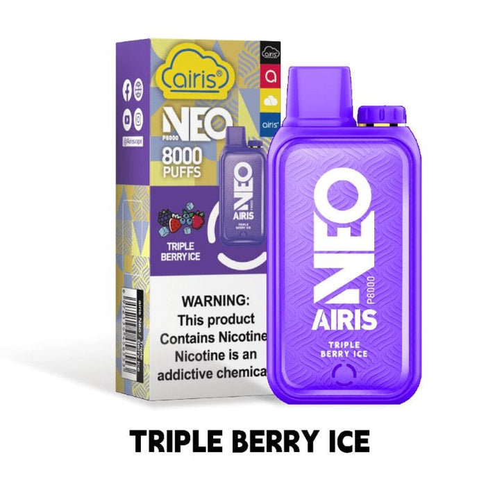 Airis Neo P8000 Disposable Vape (5%, 8000 Puffs)