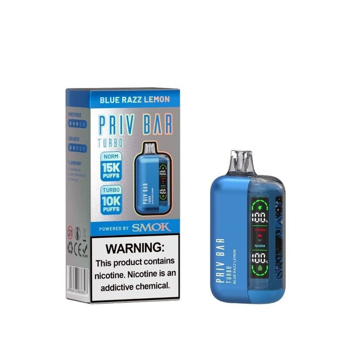 SMOK PRIV Bar Turbo Disposable Vape (5%, 15000 Puffs)