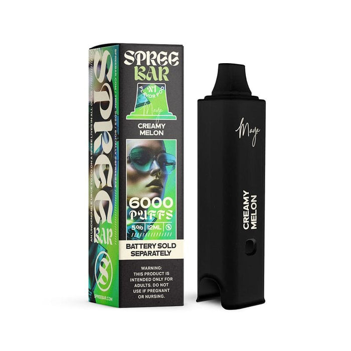 Spree Bar 6000 Diposable Starter Pack (5%, 6000 Puffs)