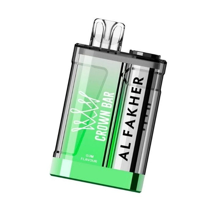 AL Fakher Crown Bar Crystal Disposable Vape (5%, 9000 Puffs)