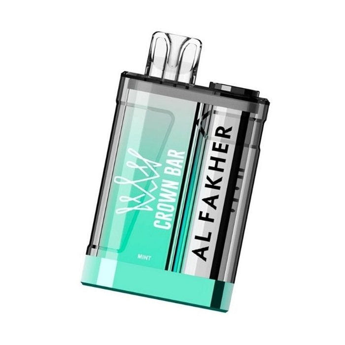 AL Fakher Crown Bar Crystal Disposable Vape (5%, 9000 Puffs)