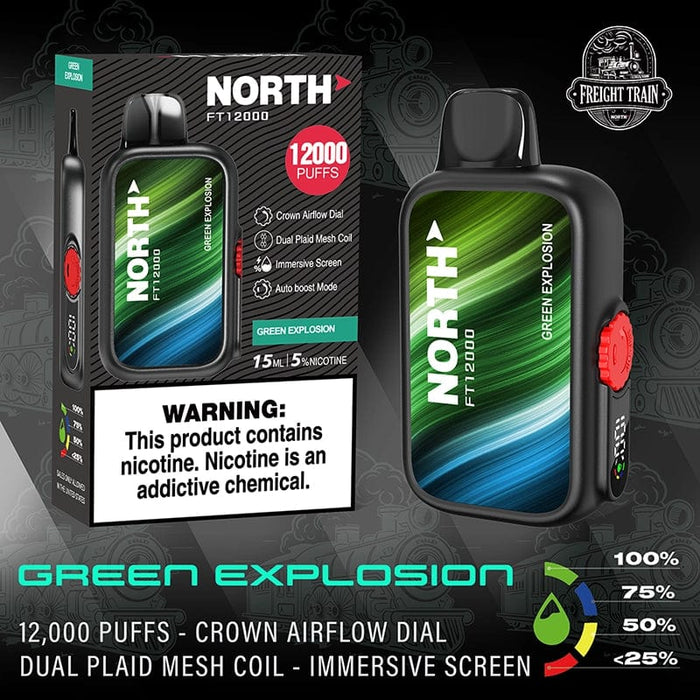 North FT12000 Disposable Vape (5%,12000 Puffs)