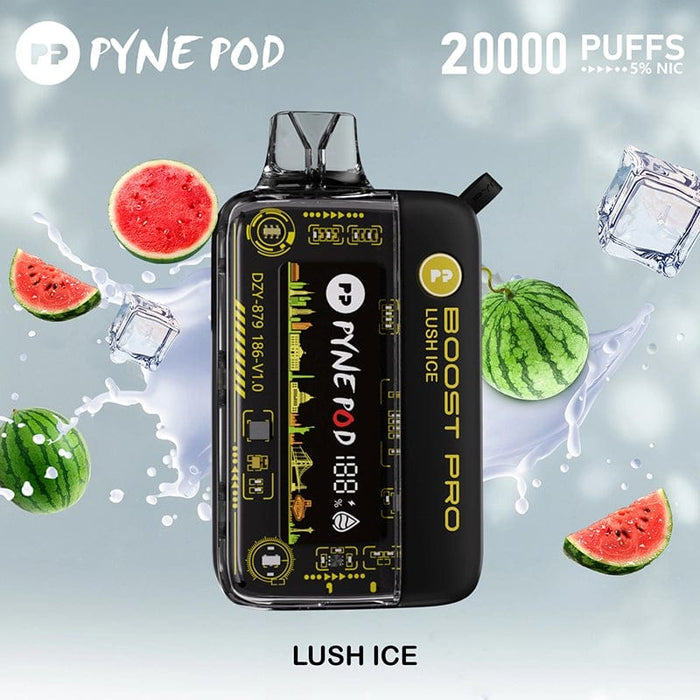 Pyne Pod Boost Pro Disposable Vape  (0% & 5%, 20000 Puffs)