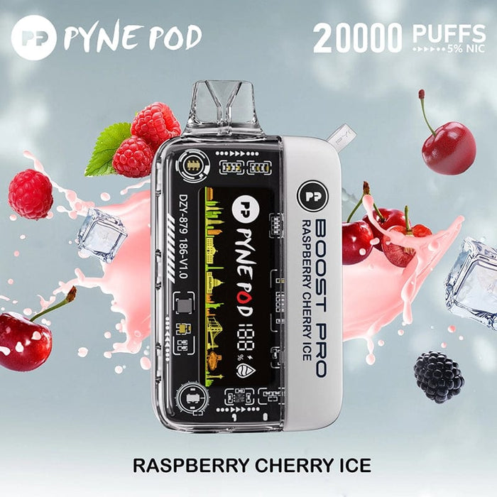 Pyne Pod Boost Pro Disposable Vape  (0% & 5%, 20000 Puffs)