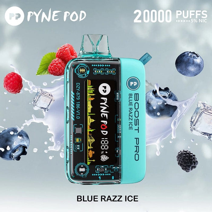 Pyne Pod Boost Pro Disposable Vape  (0% & 5%, 20000 Puffs)