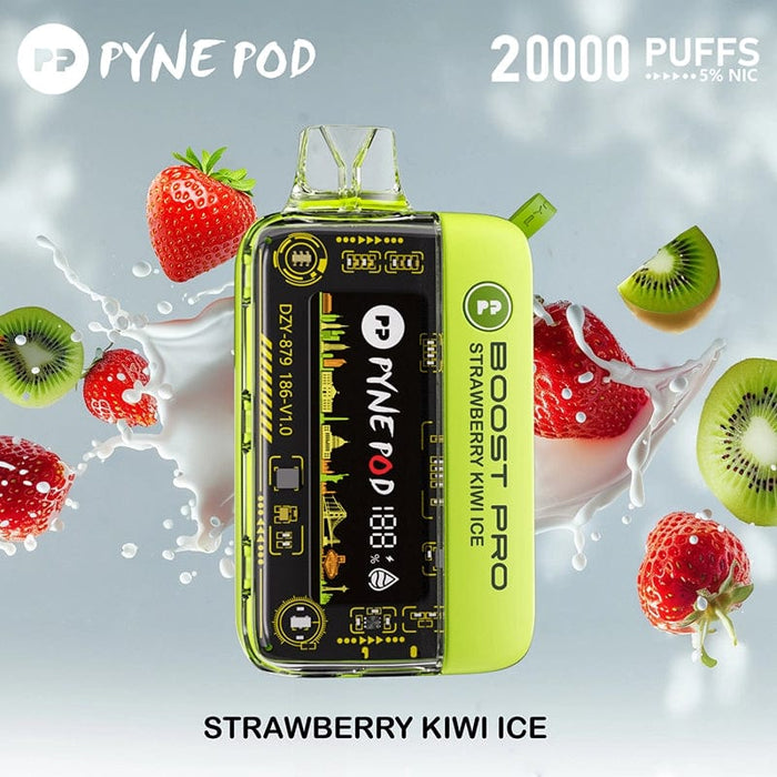 Pyne Pod Boost Pro Disposable Vape  (0% & 5%, 20000 Puffs)