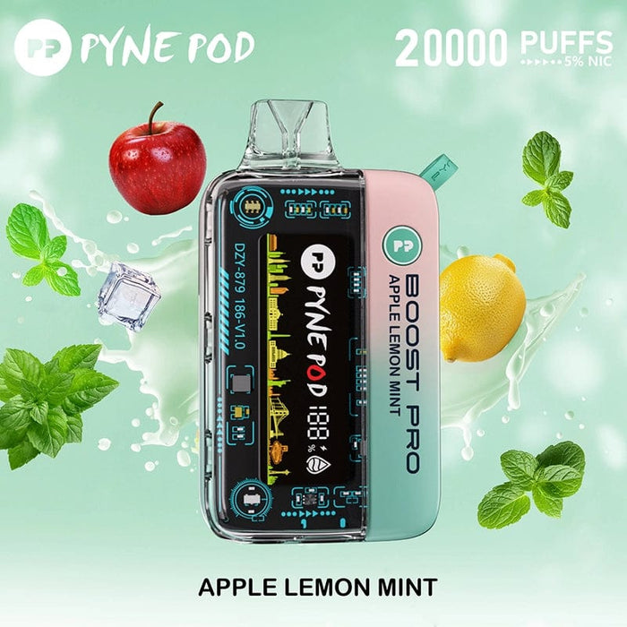 Pyne Pod Boost Pro Disposable Vape  (0% & 5%, 20000 Puffs)