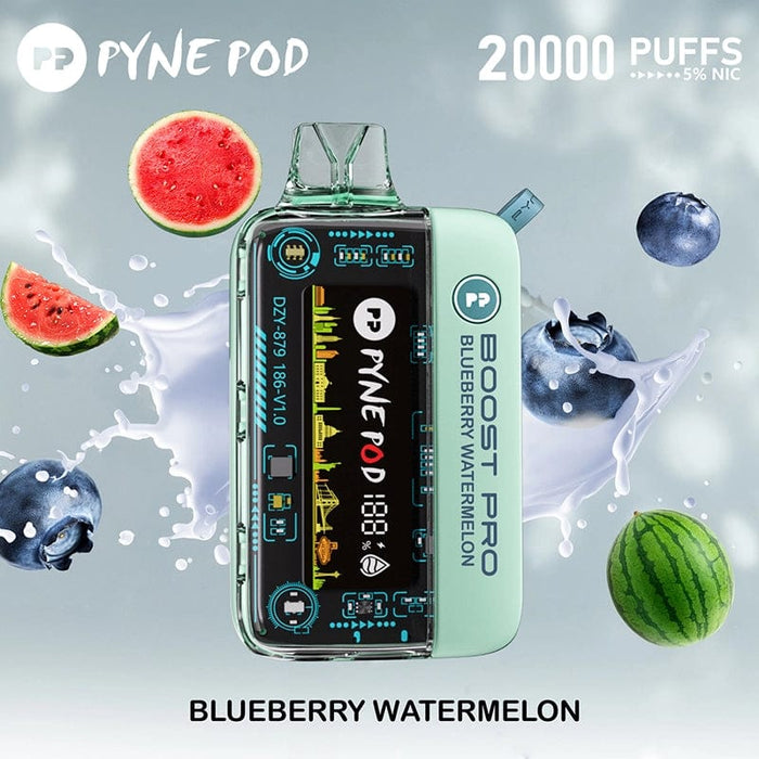 Pyne Pod Boost Pro Disposable Vape  (0% & 5%, 20000 Puffs)