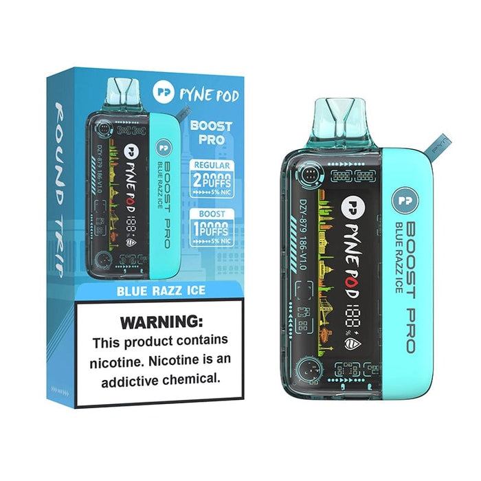 Pyne Pod Boost Pro Disposable Vape  (0% & 5%, 20000 Puffs)