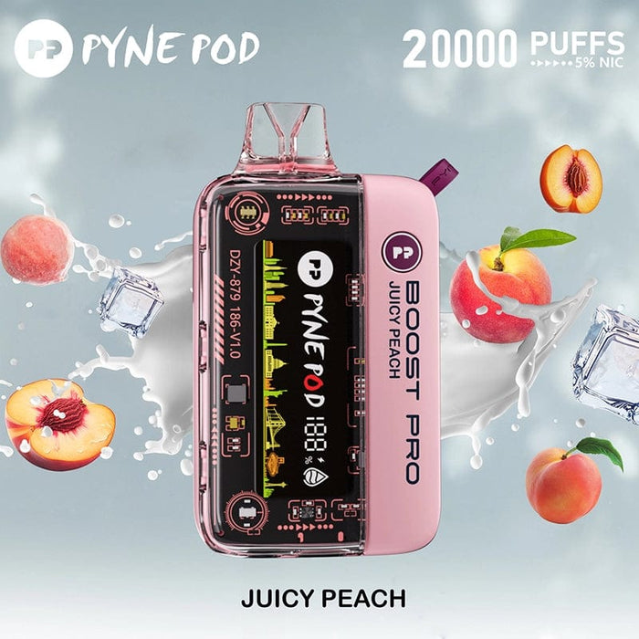 Pyne Pod Boost Pro Disposable Vape  (0% & 5%, 20000 Puffs)