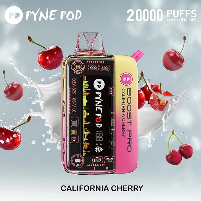 Pyne Pod Boost Pro Disposable Vape  (0% & 5%, 20000 Puffs)