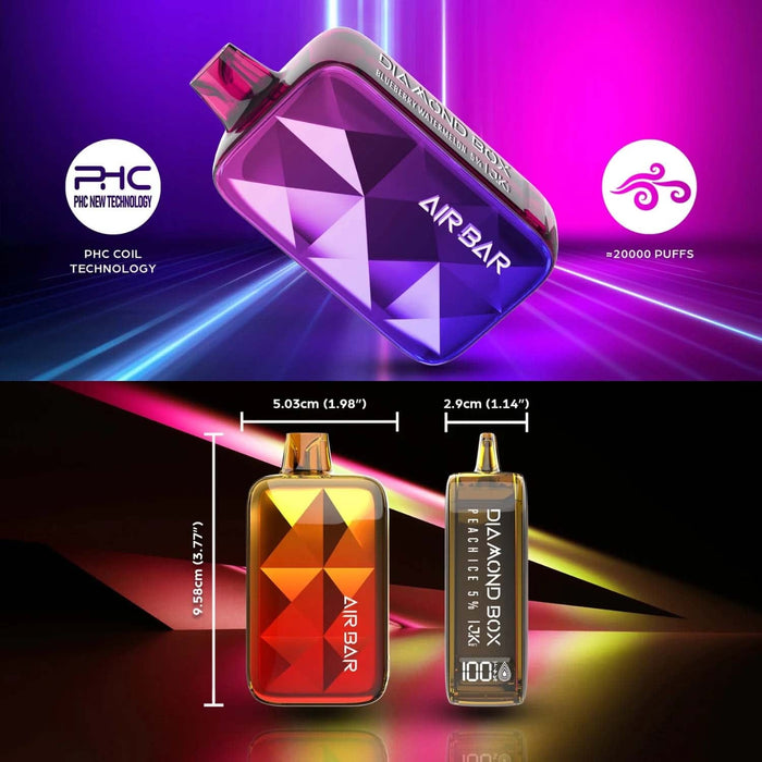 Air Bar Diamond Box 20000 Disposable Vape(5%, 20000 Puffs)