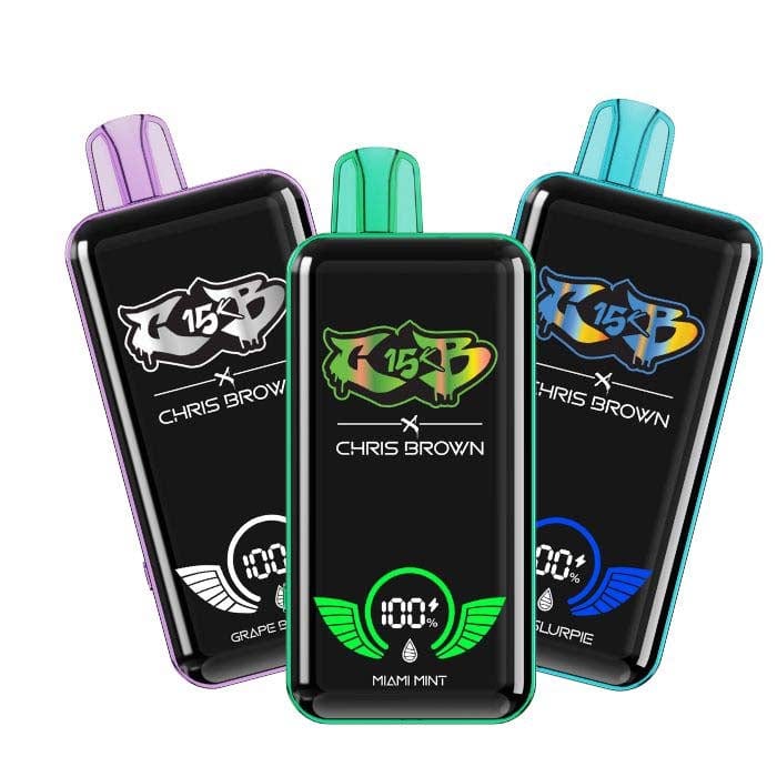 Chris Brown CB15K Disposable Vape (5%, 15000 Puffs)