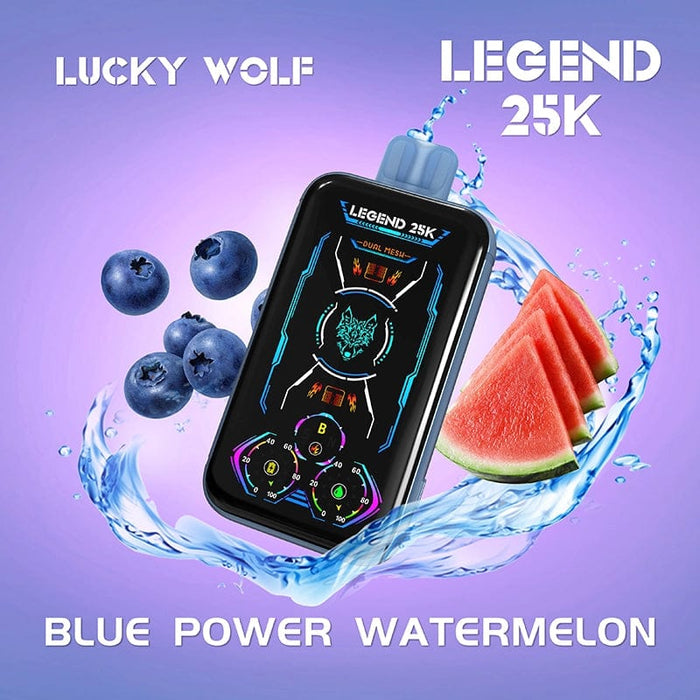 SnowWolf Lucky Wolf Legend 25K Disposable Vape (5%, 25000 Puffs)