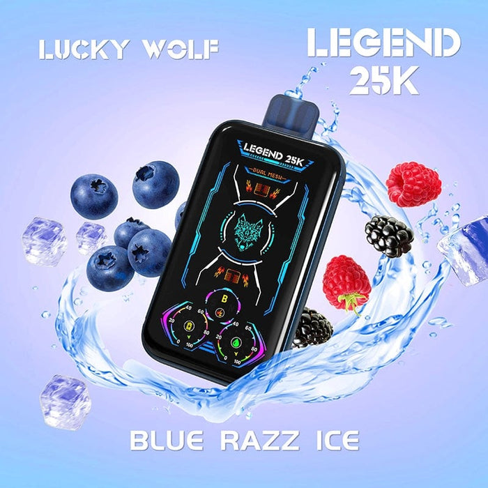 SnowWolf Lucky Wolf Legend 25K Disposable Vape (5%, 25000 Puffs)