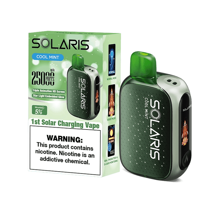 Solaris 25000 Disposable Vape (5%, 25000 Puffs)