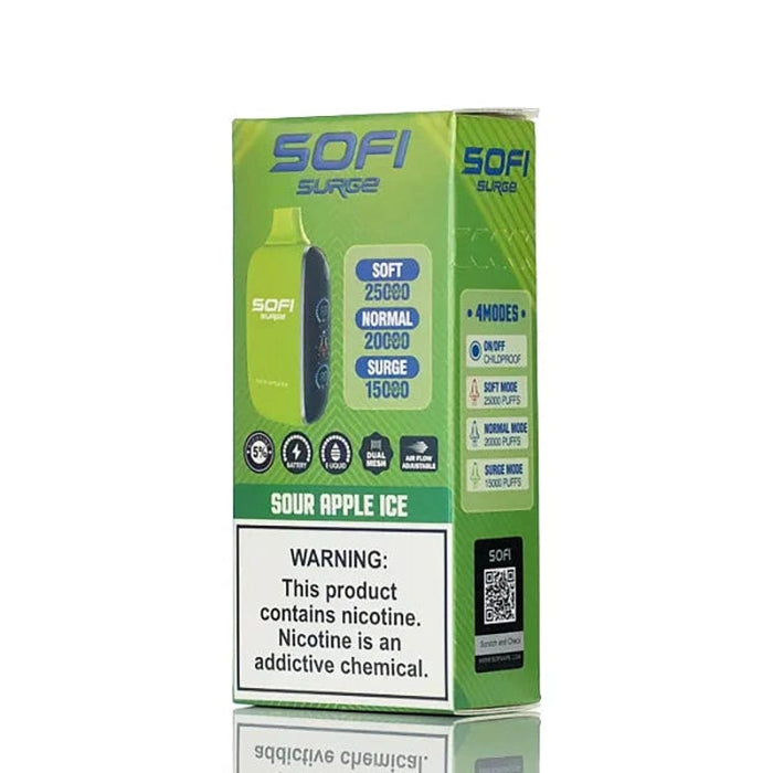 SOFI Surge 25000 Disposable Vape  (0%, 25000 Puffs)