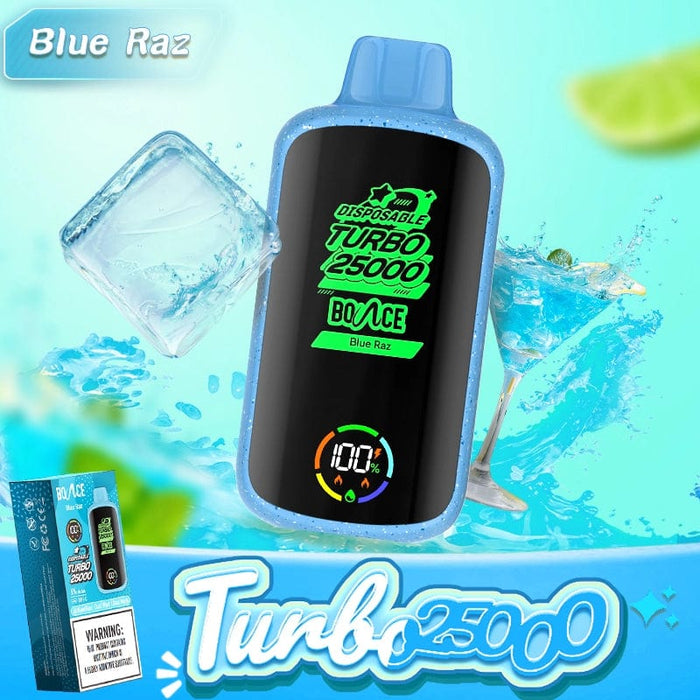 Bounce Turbo 25000 Disposable Vape (5%, 25000 Puffs)