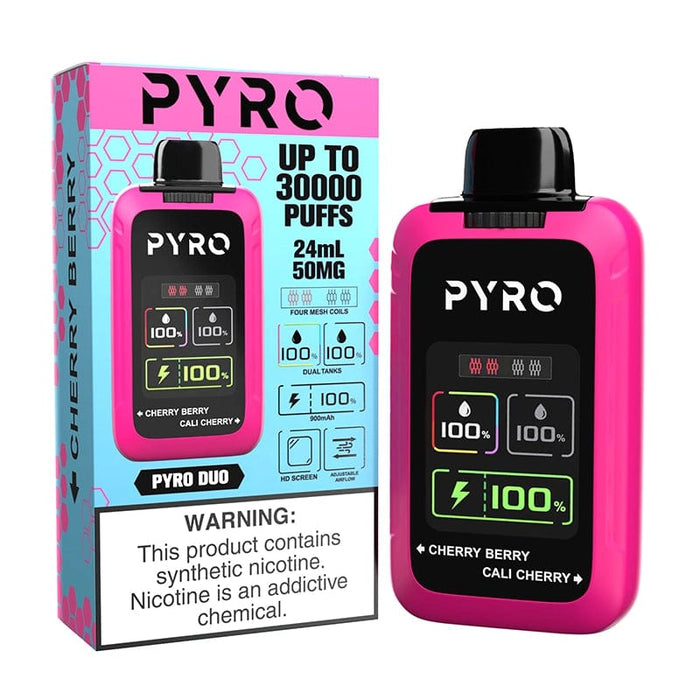 Pyro Duo 30000 Disposable Vape (5%, 30000 Puffs)