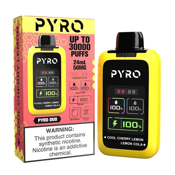 Pyro Duo 30000 Disposable Vape (5%, 30000 Puffs)