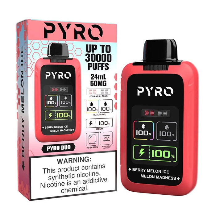 Pyro Duo 30000 Disposable Vape (5%, 30000 Puffs)