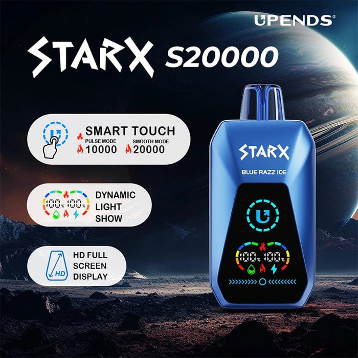 Upends STARX S20000 Disposable Vape (5%, 20000 Puffs)