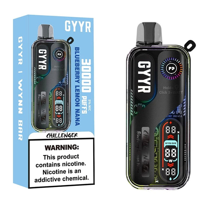 GYYR WYNN Bar Challenger 30K Disposable Vape (5%, 30000 Puffs)