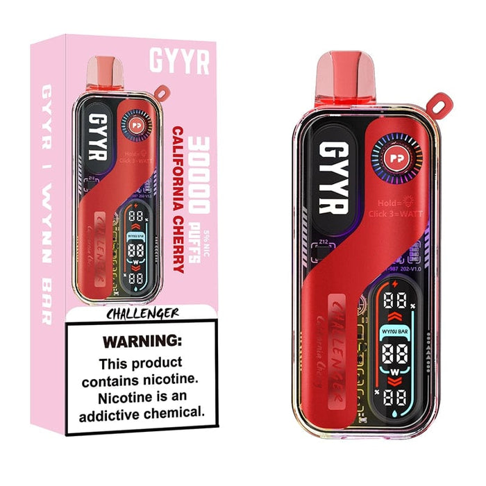 GYYR WYNN Bar Challenger 30K Disposable Vape (5%, 30000 Puffs)