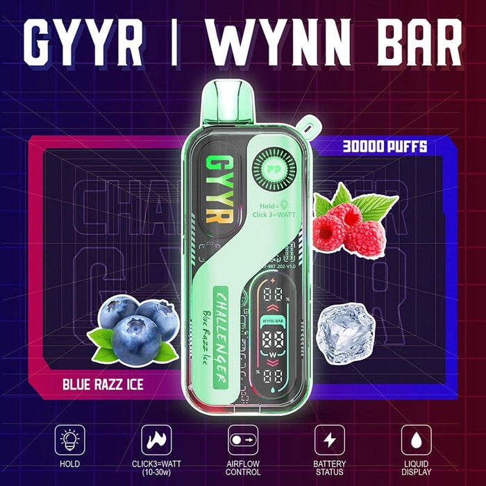 GYYR WYNN Bar Challenger 30K Disposable Vape (5%, 30000 Puffs)