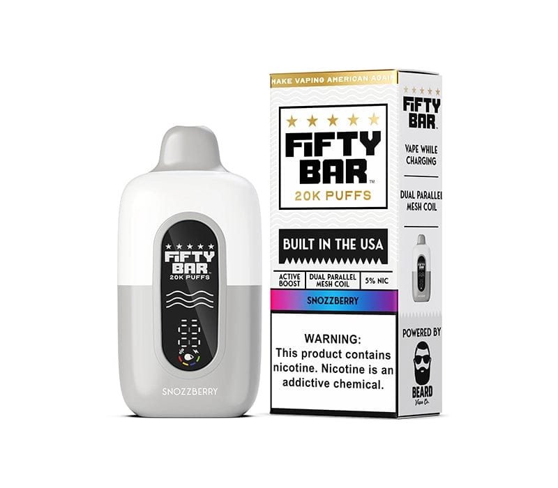 Fifty Bar V2 20K Disposable Vape (5%, 20000 Puffs)