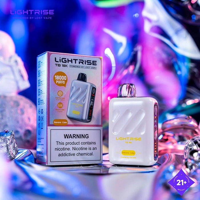 Lost Vape Lightrise TB 18K Disposable Vape (5%, 18000 Puffs)