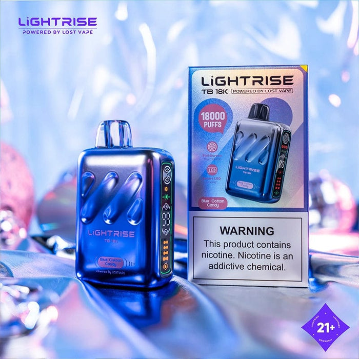 Lost Vape Lightrise TB 18K Disposable Vape (5%, 18000 Puffs)