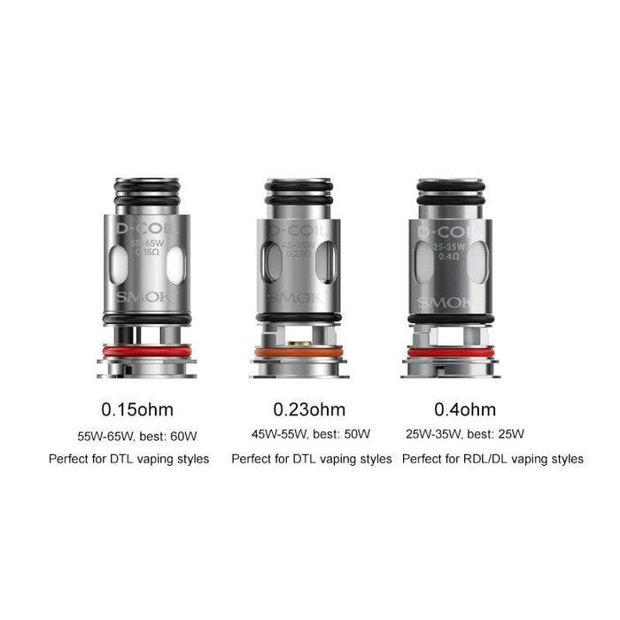 SMOK D-coil Meshed Coil (Pack of 5)