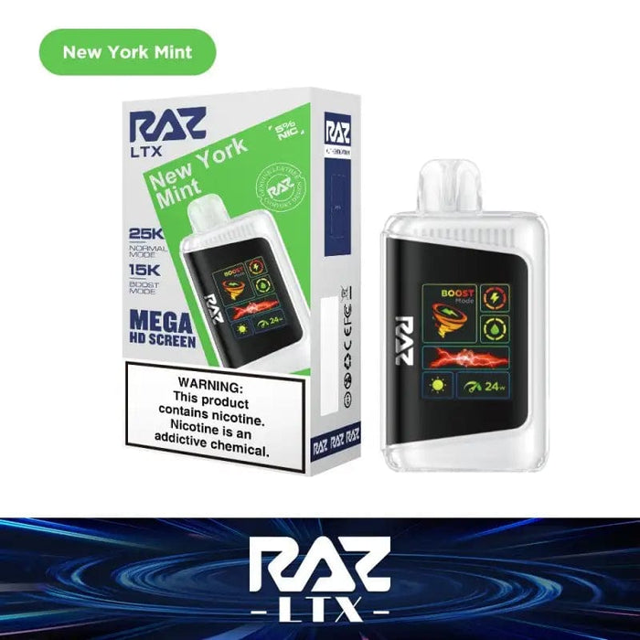 RAZ LTX 25K Disposable Vape (5%, 25000 Puffs)