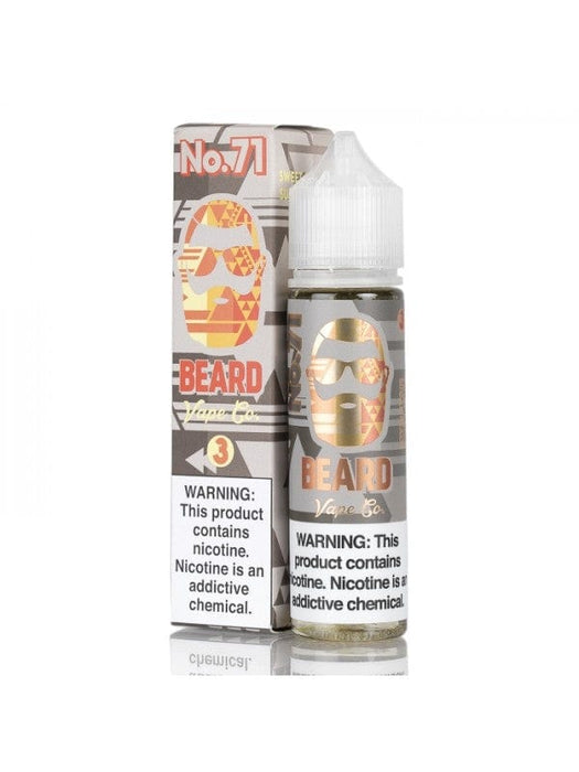 Beard Vape Co No. 71 Sweet & Sour Sugar Peach 60ml Vape Juice