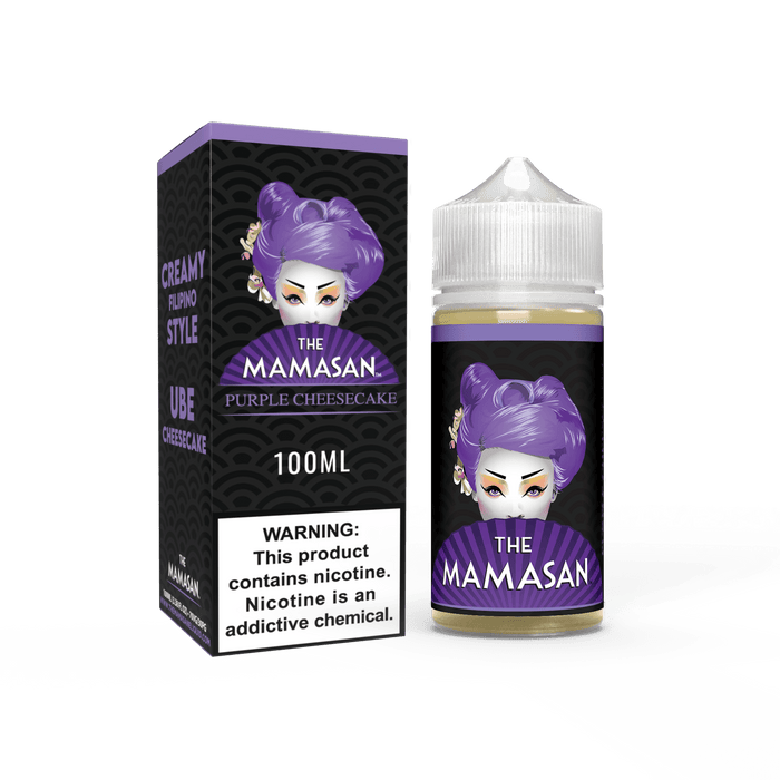 The Mamasan Purple Cheesecake 100ml Vape Juice