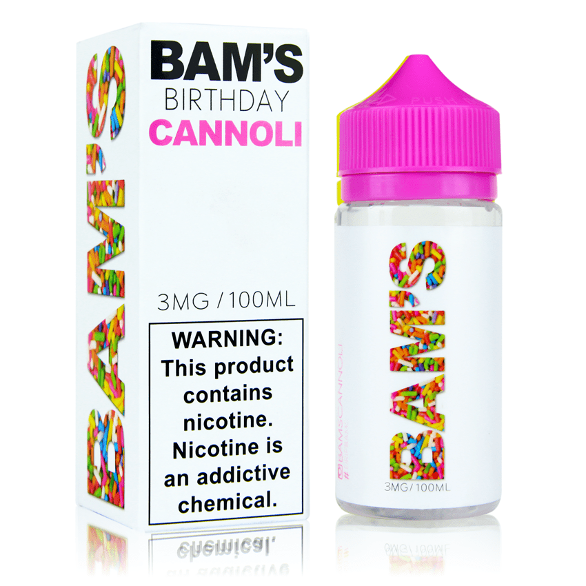 Bam's Birthday Cannoli 100ml Vape Juice