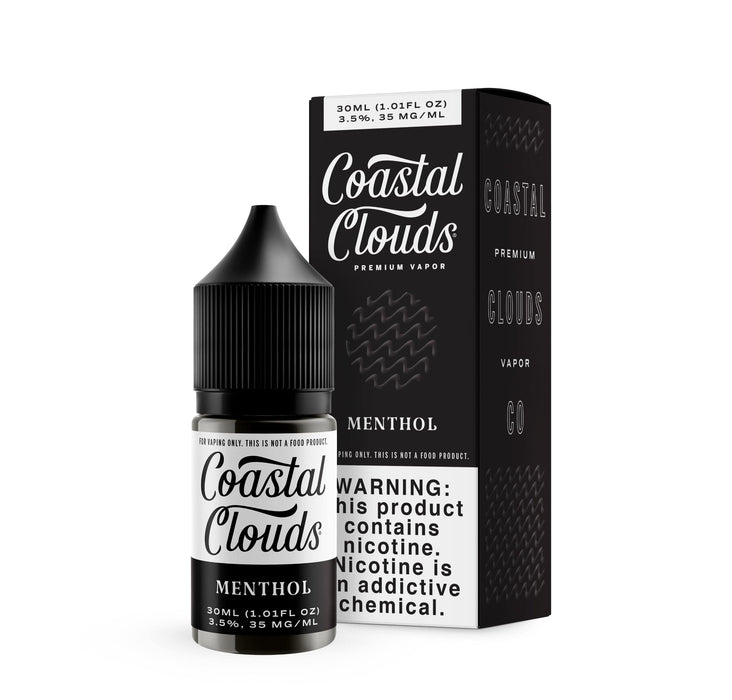 Coastal Clouds Menthol 30ml Nic Salt Vape Juice